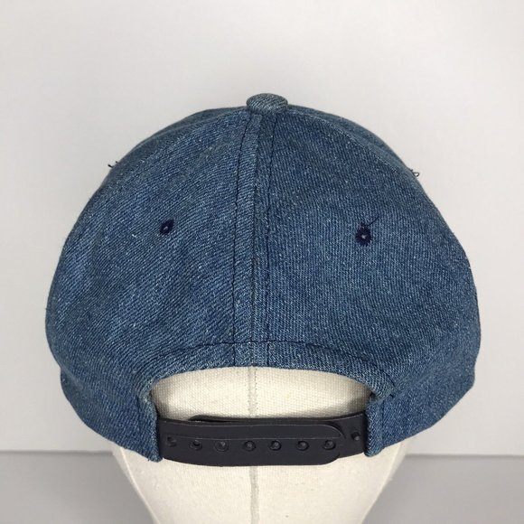 Hot Shots Java Stop Maui Hat Snapback Denim Coffee Hawaii Hat - Picture 5 of 11